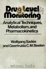 DRUG LEVEL MONITORING     PDF电子版封面     