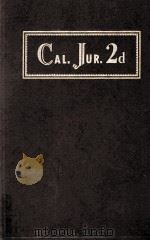 California Jurisprudence Second Edition Volume 11 Compromise and Settlement To Constitutional Law 1953 PDF电子版封面