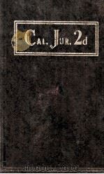 California Jurisprudence Second Edition Volume 17 Revised Drugs and Druggists To Eminent Domain 1-18（1968 PDF版）