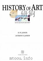 HISTORY OF ART FIFTH EDITION REVISED 1995 PDF电子版封面 0500237514