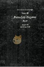 METHODS IN ENZYMOLOGY VOLUME 80 PAOTEOLYTIC ENZYMES PART C PDF电子版封面