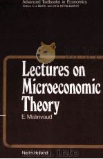LECTURES ON MICROECONOMIC THEORY     PDF电子版封面  0444876502   