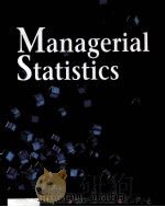 MANAGERIAL STATISTICS PDF电子版封面 0534349811