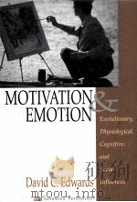MOTIVATION % EMOTION 1999 PDF电子版封面 9780761908326