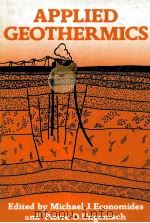 APPLIED GEOTHERMICS PDF电子版封面 0471911798