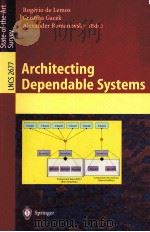 ARCHITECTING DEPENDABLE SYSTEMS PDF电子版封面 3540407278