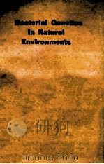 BACTERIAL GENETICS IN NATURAL ENVIRONMENTS 1990 PDF电子版封面