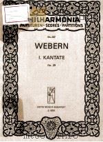ANTON WEBERN PDF电子版封面