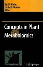 CONCEPTS IN PLANT METABOLOMICS PDF电子版封面 1402056079