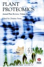 PLANT PROTEOMICS ANNUAL PLANT REVIEWS VOLUME 28 PDF电子版封面 1405144297