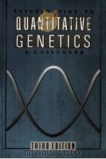 INTRODUCTION TO QUANTITATIVE GENETICS THIRD EDITION     PDF电子版封面  0582016428   