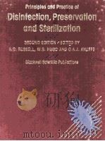 DISINFECTION PRESERVATION AND STERILIZATION SECON EDITION PDF电子版封面