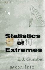 Statistics of Extremes（1958 PDF版）