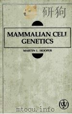 MIMMALIAN CELL GENETICS PDF电子版封面 0471892017