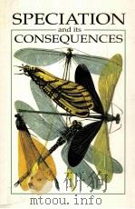 SPECIATION AND ITS CONSEQUENCES 1989 PDF电子版封面 0878936580