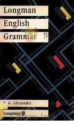 LONGMAN ENGLISH GRAMMAR   1988  PDF电子版封面  0582558921   