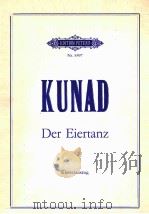 RAINER KUNAD DER EIERTANZ (1975) PDF电子版封面
