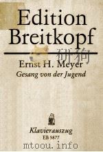 EDITION BREITKOPF 1958 PDF电子版封面