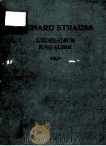 RICHARD STRAUSS LIEDER SONGS I PDF电子版封面