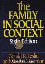THE FAMILY IN SOCIAL CONTEXT SIXTH EDITION 1985 PDF电子版封面