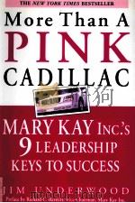 MORE THAN A PINK CADILLAC PDF电子版封面 9780071408394