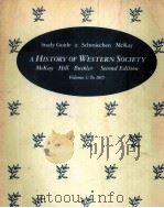 STUDY GUIDE VOLUME1:TO 1815 A HISTORY OF WESTERN SOCIETY SECOND EDITION 1983 PDF电子版封面 0395328055
