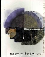 PRINCIPLES OF MICROECONOMICS SIXTH EDITION   1997  PDF电子版封面  0673985911   