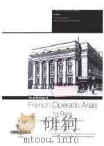 FRENCH OPERATIC ARIAS FOR BASS PDF电子版封面