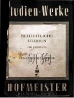 NEUZEITLICHE STUDIEN FUR TROMPETE PDF电子版封面
