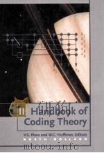 Handbook of Coding Theory VOLUME II 1998 PDF电子版封面 0444500871