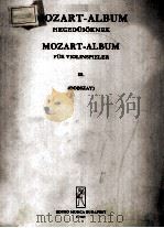 MOZART-ALBUM HEGEDUSOKNEK MOZART-ALBUM FUR VIOLINSPIELER III（ PDF版）