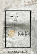 CONCERTO POUR FLUTE ET ORCHESTRE PDF电子版封面