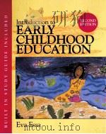 INTRODUCTION TO EARLY CHILDHOOD EDUCATION SECOND EDITION 1996 PDF电子版封面 9780827374836