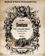 SMETENA DIE VERKAUFTE BRAUT OUVERTURE FLOTE I PDF电子版封面