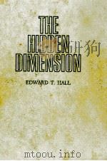 かくれた次元 1970.10 PDF电子版封面 Hall