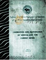 TECHNIQUES OF WATER-RESOURCES INVESTIGATIONS OF THE UNITED STATES GEOLOGICAL SURVEY CHAPTER B2:CALIB 1977 PDF电子版封面