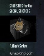 STATISTICS FOR THE SOCIAL SCIENCES 1995 PDF电子版封面 0803951450