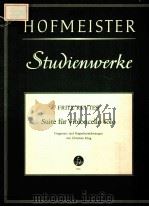 FRITZ REUTER SUITE FUR VIOLONCELLO SOLO FINGERDATZ UND BOGENBEZEICHNUNGEN VON CHRISTIAN KLUG PDF电子版封面