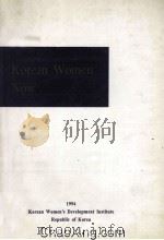 KOREAN WOMEN NOW   1994  PDF电子版封面     