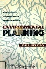 ENVIRONMENTAL PLANNING  THE CONSERVATION AND DEVELOPMENT OF BIOPHY SICAL RESOURCES（1992 PDF版）