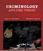 CRIMINOLOGY APPLYING THEORY 1992 PDF电子版封面 0314921427