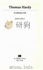 THOMAS HARDY A LITERARY LIFE（1996 PDF版）