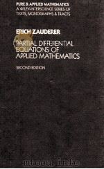 PARTIAL DIFFERENTIAL EQUATIONS OF APPLIED MATHEMATICS SECOND EDITION 1989 PDF电子版封面 0471612987