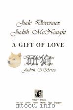 JUDE DEVERAUX A GIFT OF LOVE 1995 PDF电子版封面 0671536621
