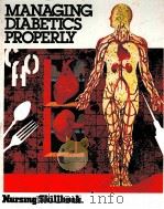 MANAGING DIABETICS PROPERLY 1973 PDF电子版封面 0916730042