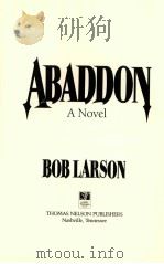 ABADDON 1993 PDF电子版封面 0785282858