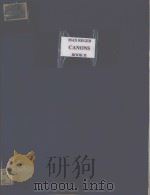 CANONS BOOK Ⅱ   1928  PDF电子版封面     