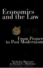 ECONOMICS AND THE LAW   1997  PDF电子版封面  0691011745   