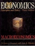 ECONOMICS PRINCIPLES AND POLICY THIRD EDITION 1971 PDF电子版封面 0155188496
