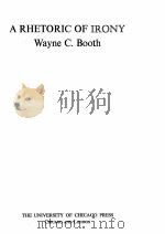 A RHETORIC OF IRONY（1974 PDF版）